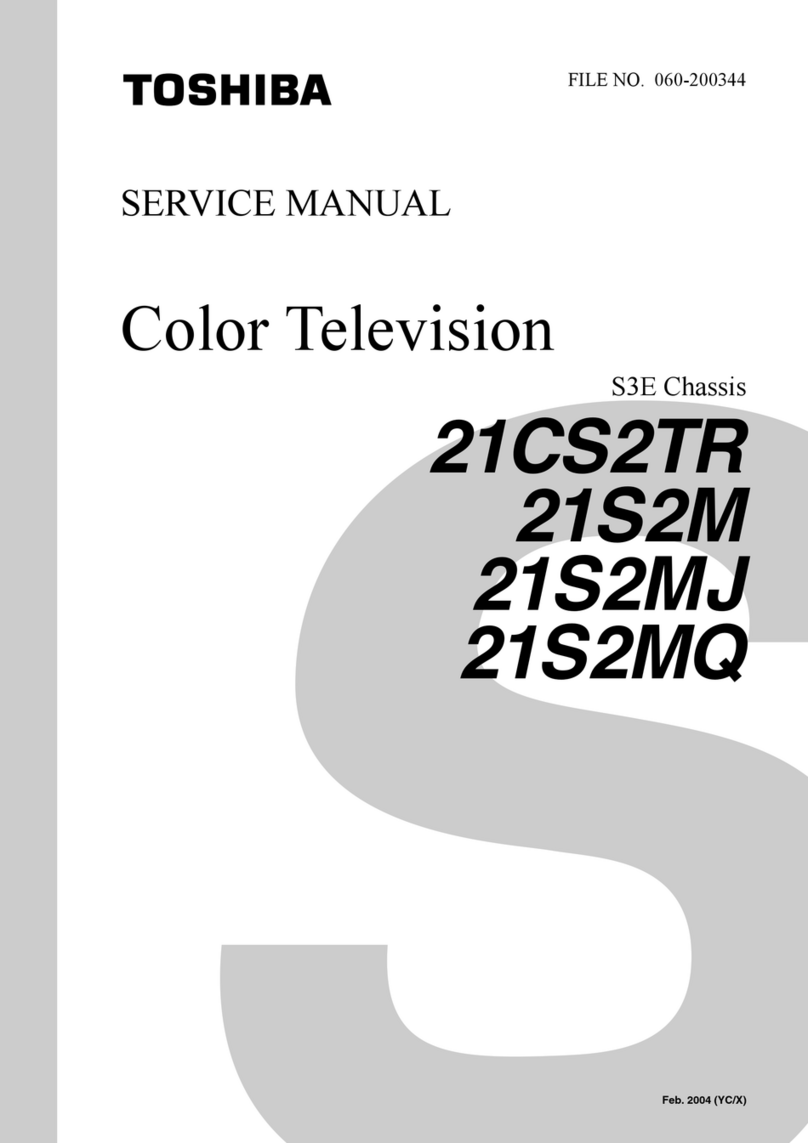 Toshiba 21CS2TR User manual Toshiba 21CS2TR User manual