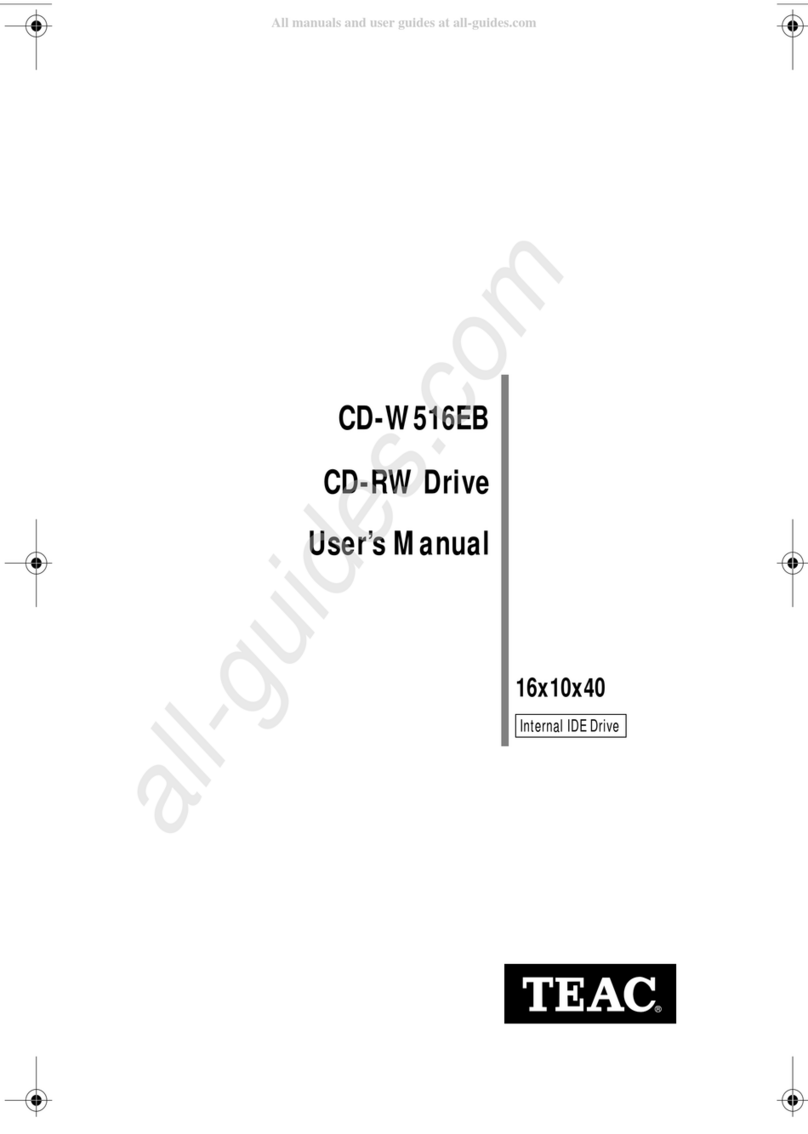 Teac CD-W516EB user manual