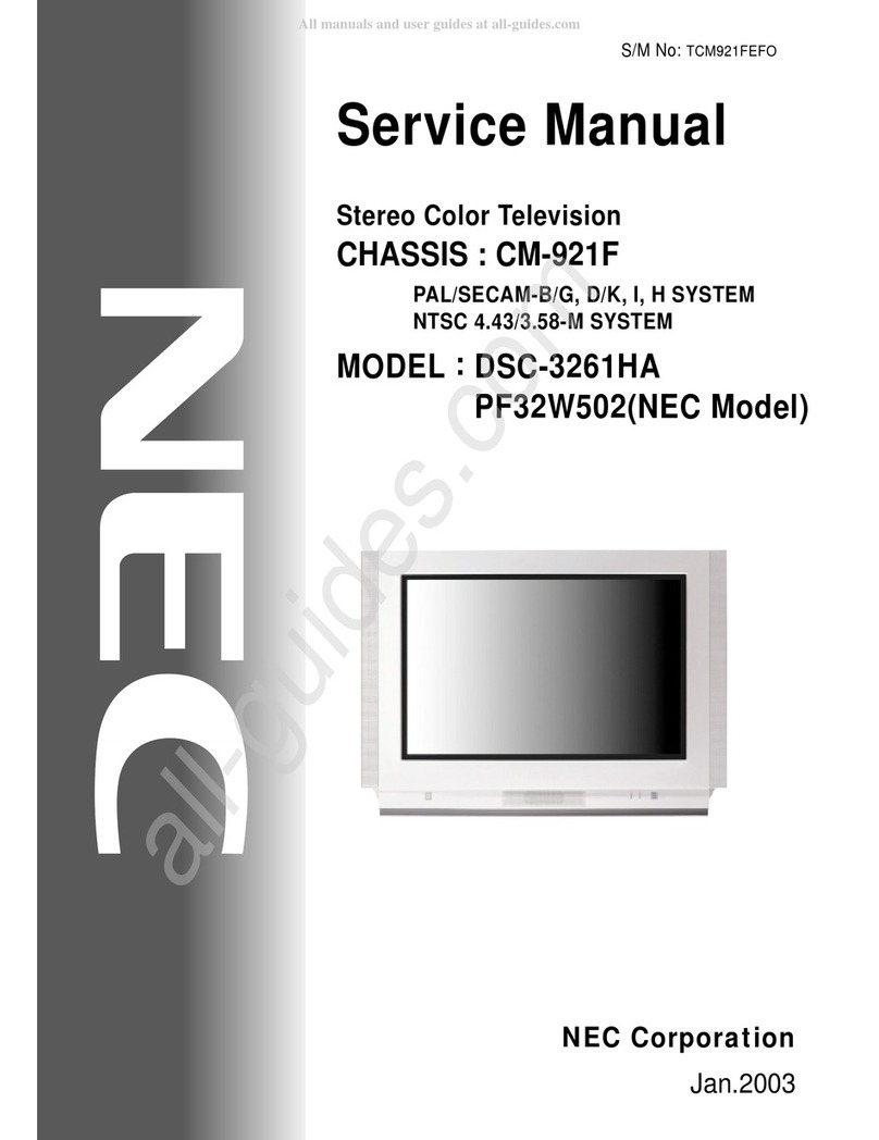 NEC DSC-3261HA User manual