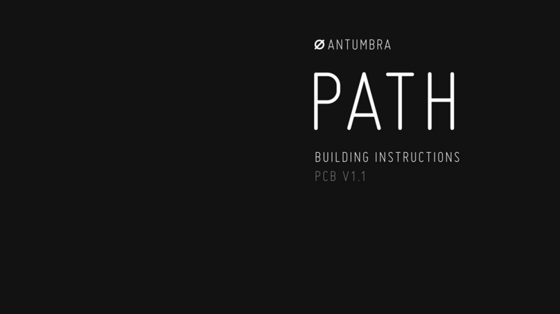 ANTUMBRA PATH Instruction Manual