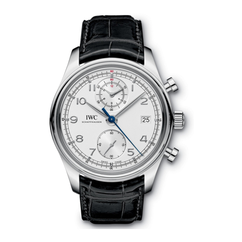 iwc Ingenieur operating instructions