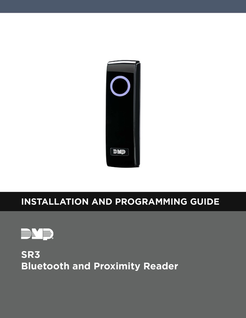 DMP Electronics SR3 Installation and programming guide