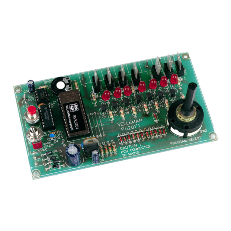 Velleman-Kit K5201 manual