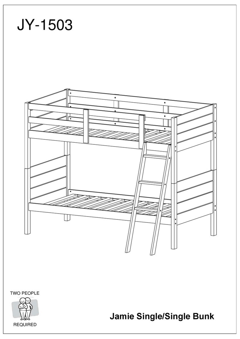 Target TWO PEOPLE REQUIRED Jamie Single/Single Bunk... Assembly instructions Target TWO PEOPLE REQUIRED Jamie Single/Single Bunk... Assembly instructions