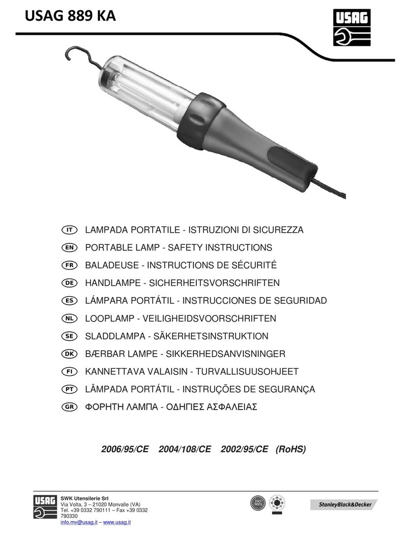 USAG 889 KA Safety instructions