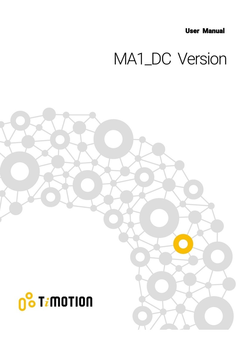 Timotion MA1_DC User manual Timotion MA1_DC User manual