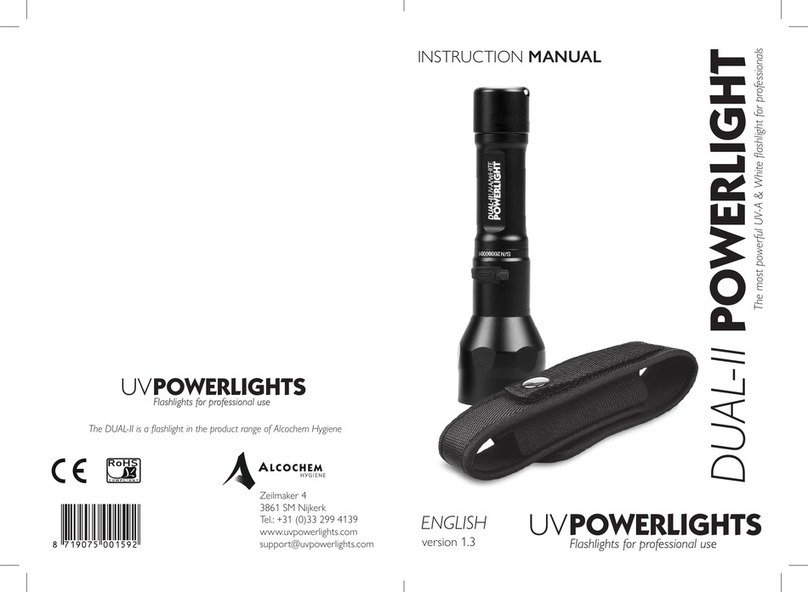 Alcochem Hygiene DUAL-II POWERLIGHT User manual