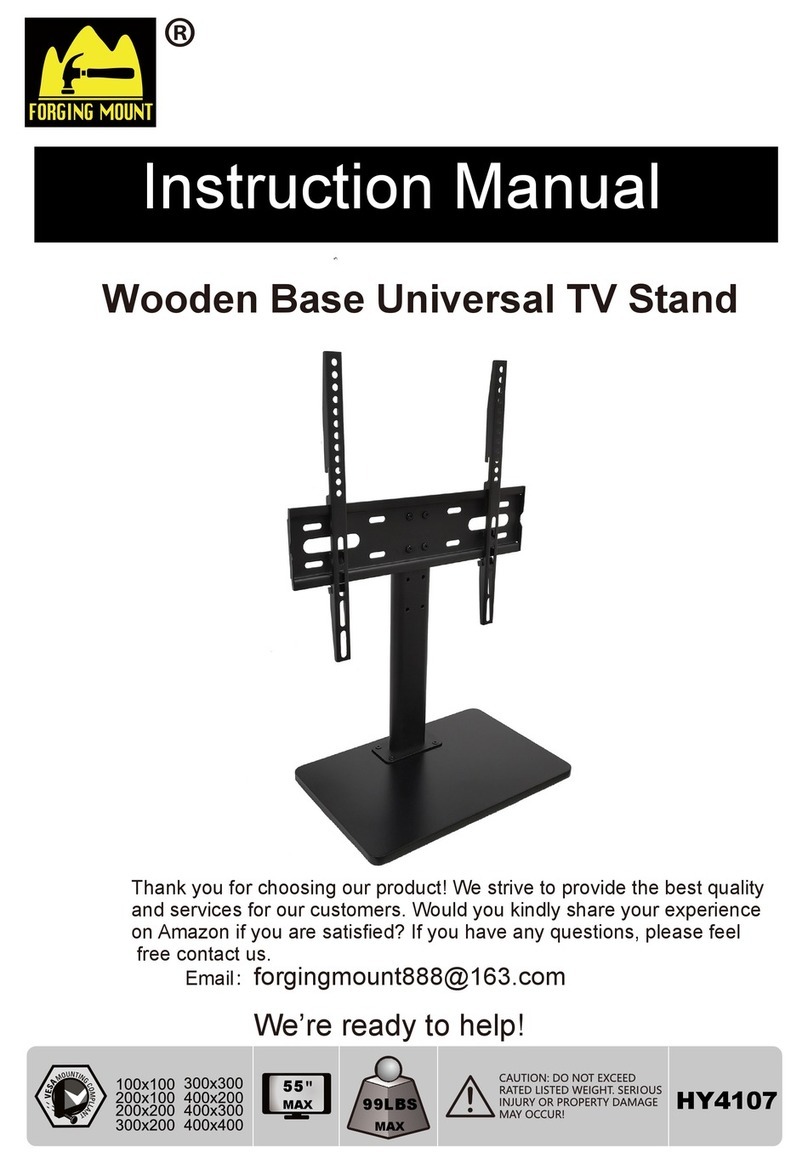 Forging Mount HY4107 User manual