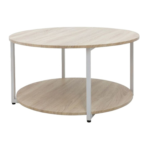 Mocka Vigo Coffee Table User manual Mocka Vigo Coffee Table User manual