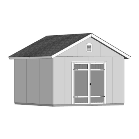 Backyard Products Heartland CLASSIC GENTRY GABLE 12' x 12' Assembly manual