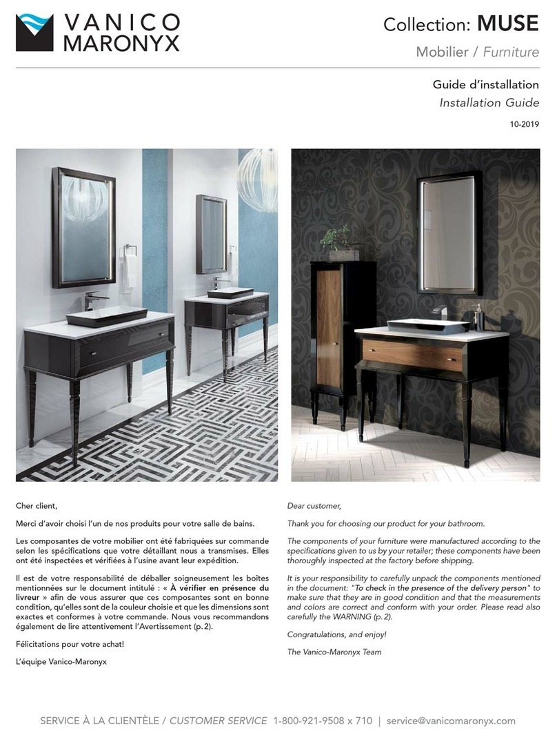 Vanico Maronyx MUSE 10-2019 User manual