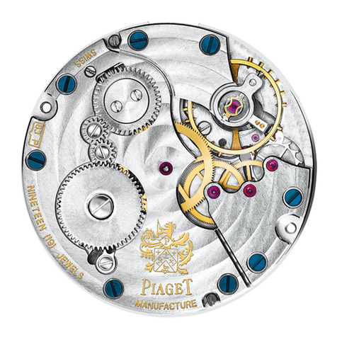 Piaget 830P User manual