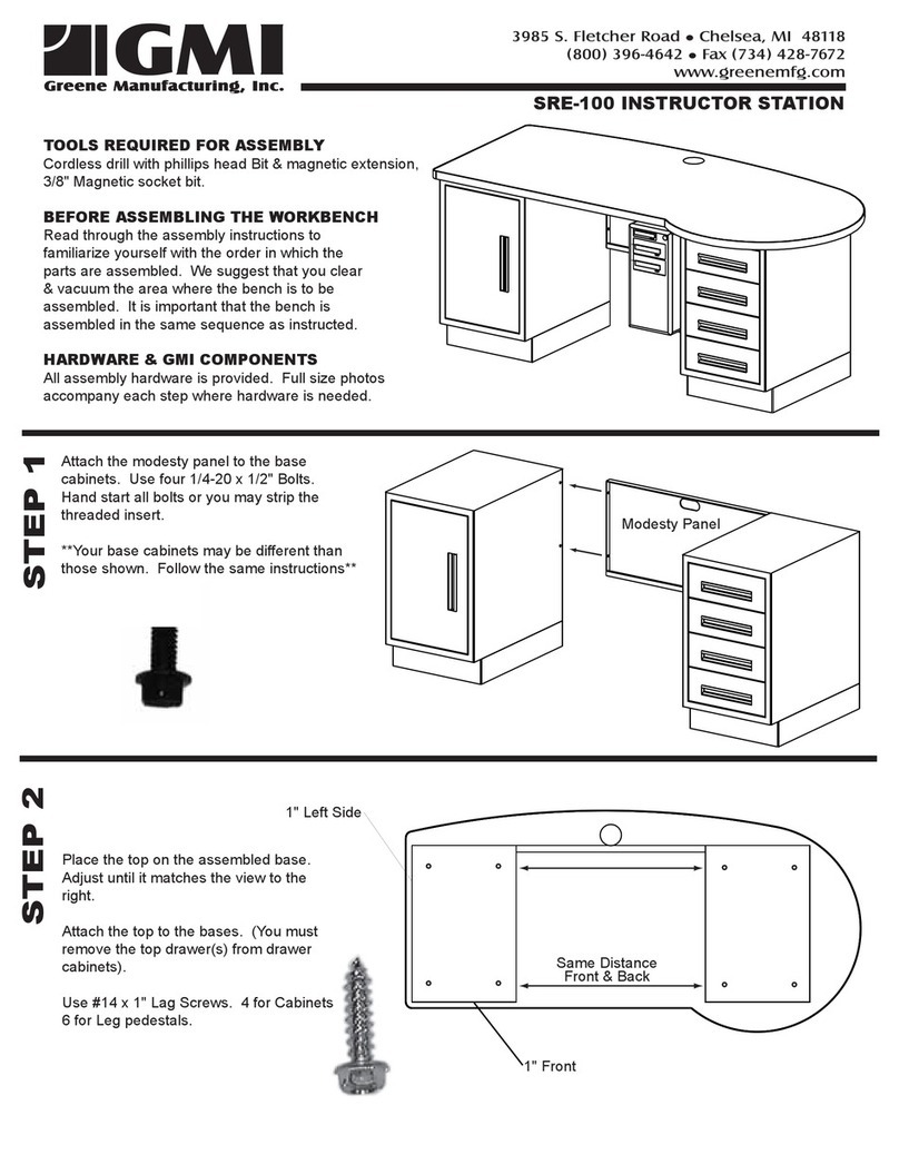 GMI SRE-100 User manual