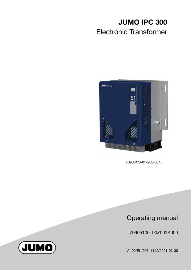 JUMO IPC 300 operating manual