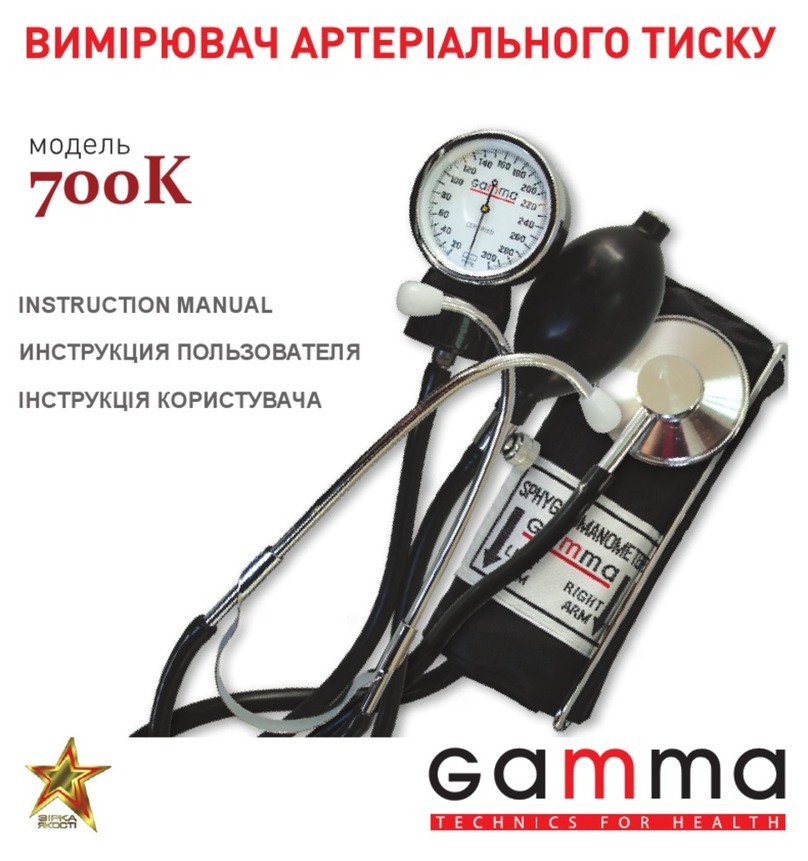Gamma+ 700K User manual