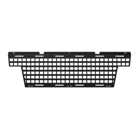 PUTCO Molle Panel Instruction guide