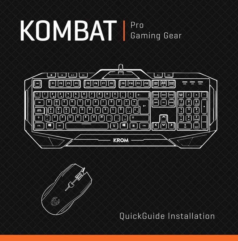 KROM KOMBAT QuickGuide Installation