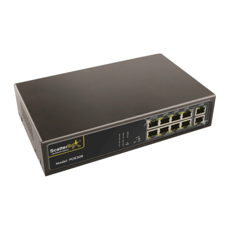 System Q ScatterBox POE308 quick start guide
