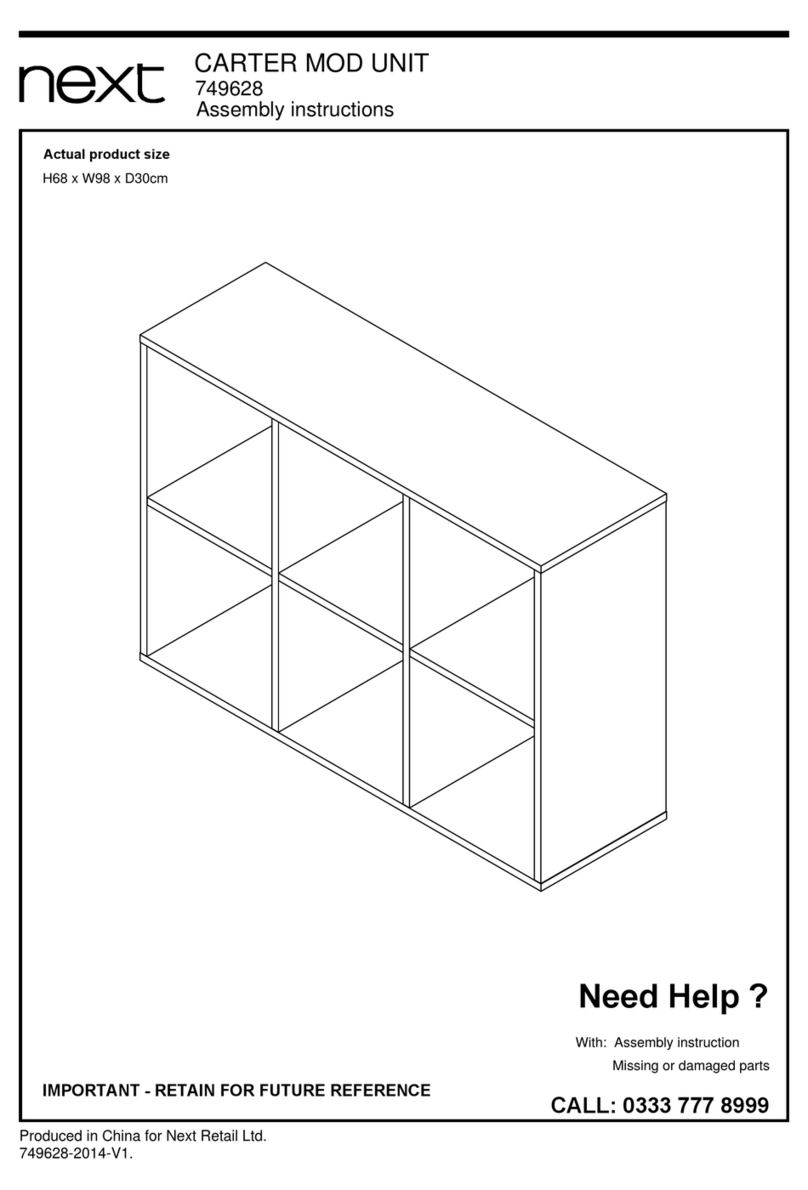 Next 749628 Assembly instructions