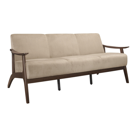 Homelegance 1032BR-3 Assembly instruction