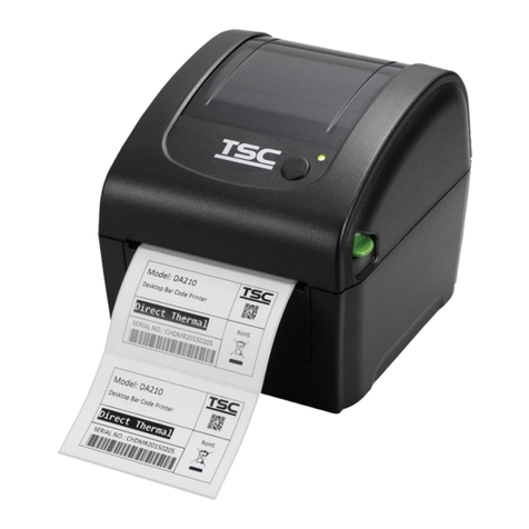 TSC DA210 Series User manual