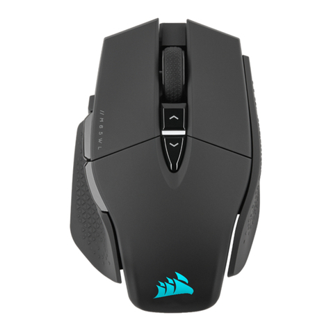 Corsair M65 RGB ULTRA WIRELESS User manual