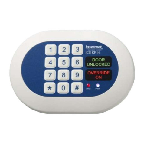 Lasermet ICS-KP14 instruction manual