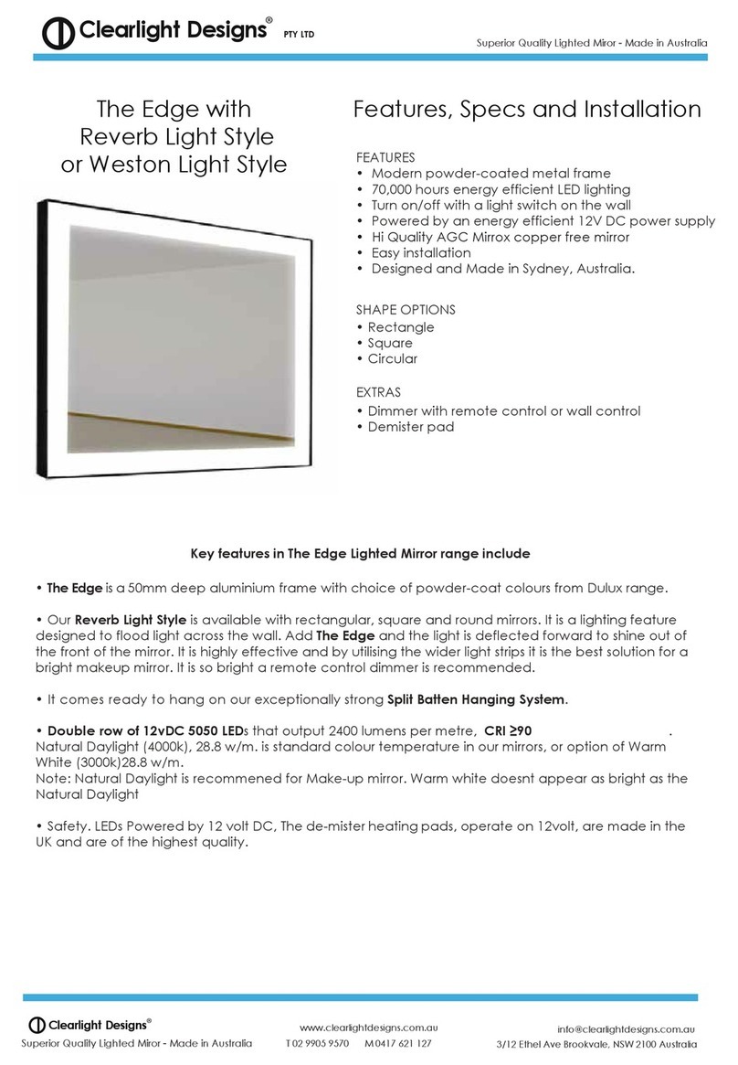Clearlight Designs Edge manual