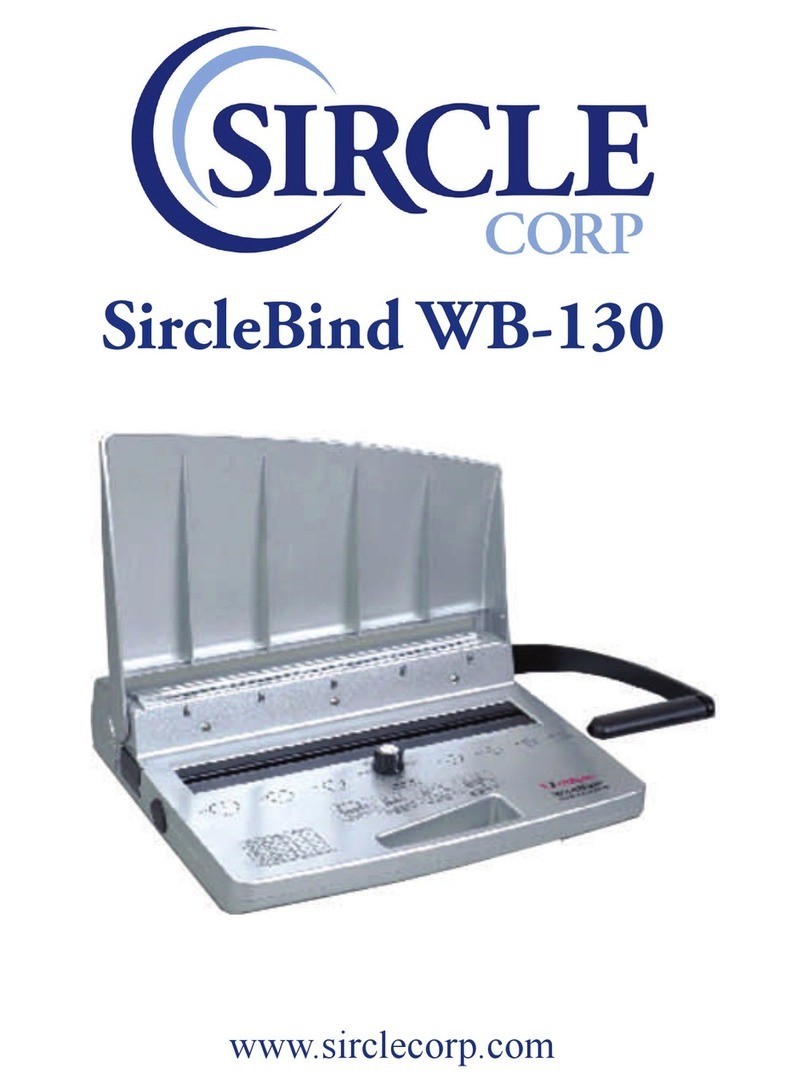 Sirclecorp SircleBind WB-130 User manual