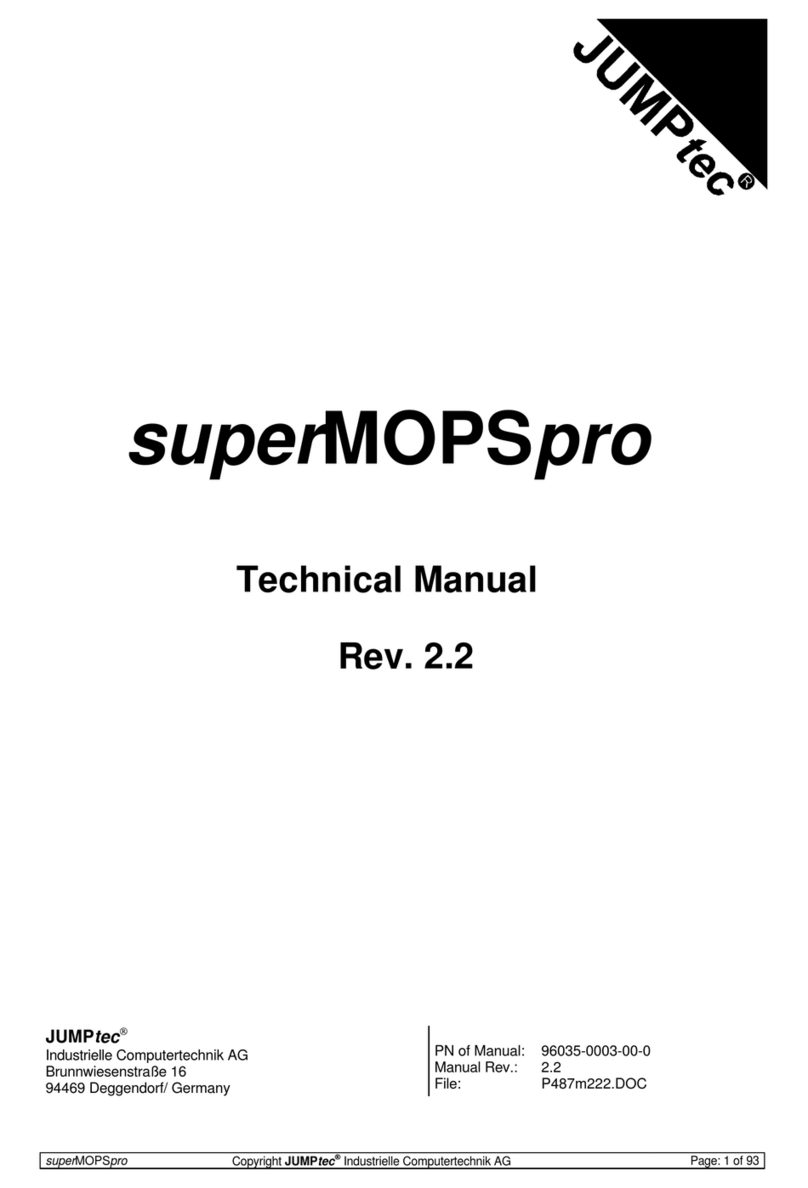 JUMPtec superMOPSpro Technical manual