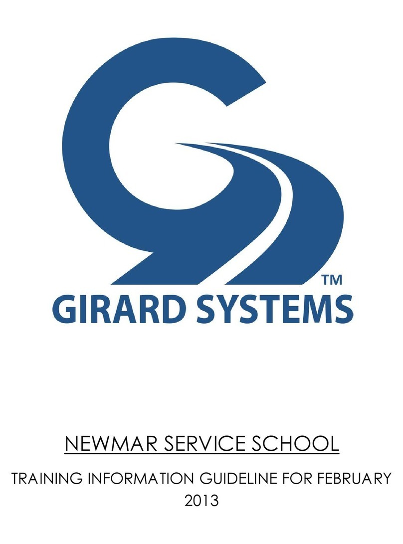 Girard Systems NEWMAR SERVICE SCHOOL quick start guide