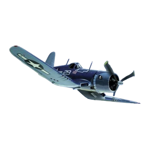 Flight Model F-4U Corsair 100CC Assemble manual