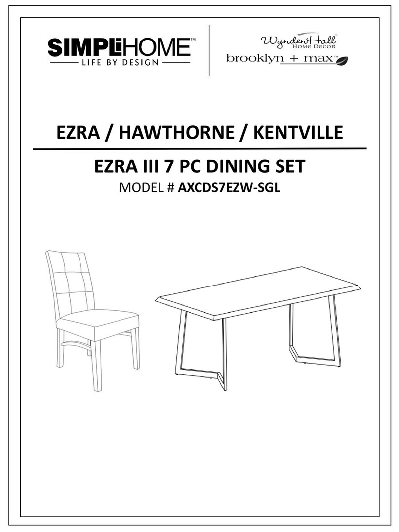 Simpli Home EZRA III User manual