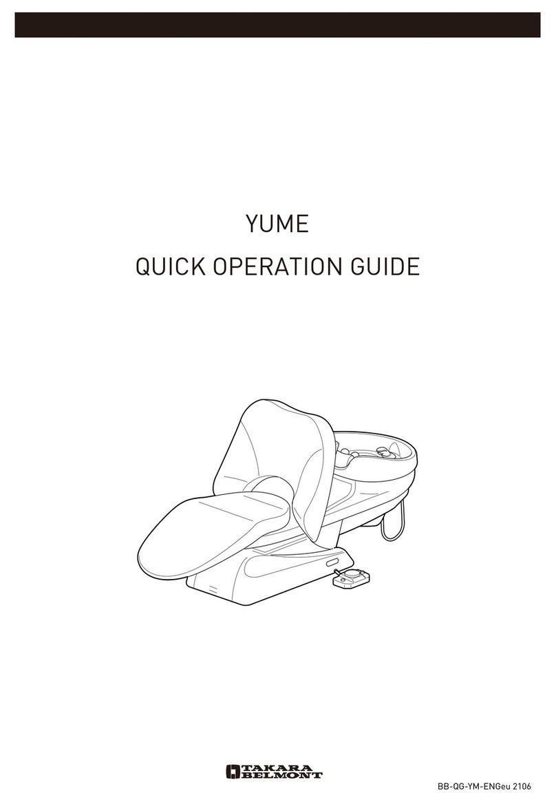 Takara Belmont YUME Quick operation guide