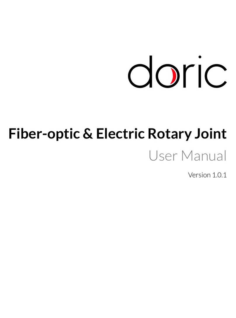 DORIC Omnetics PZN-12 User manual