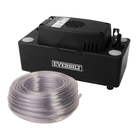 Everbilt EB-PUMP-T Use and care guide