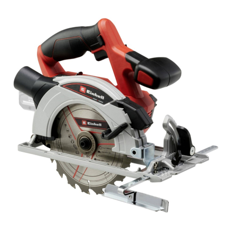 EINHELL TE-CS 18/165-1 Li Solo Original operating instructions