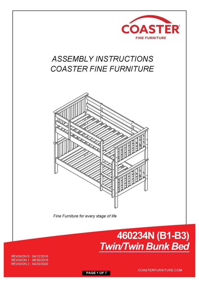 Coaster 460234N Assembly instructions