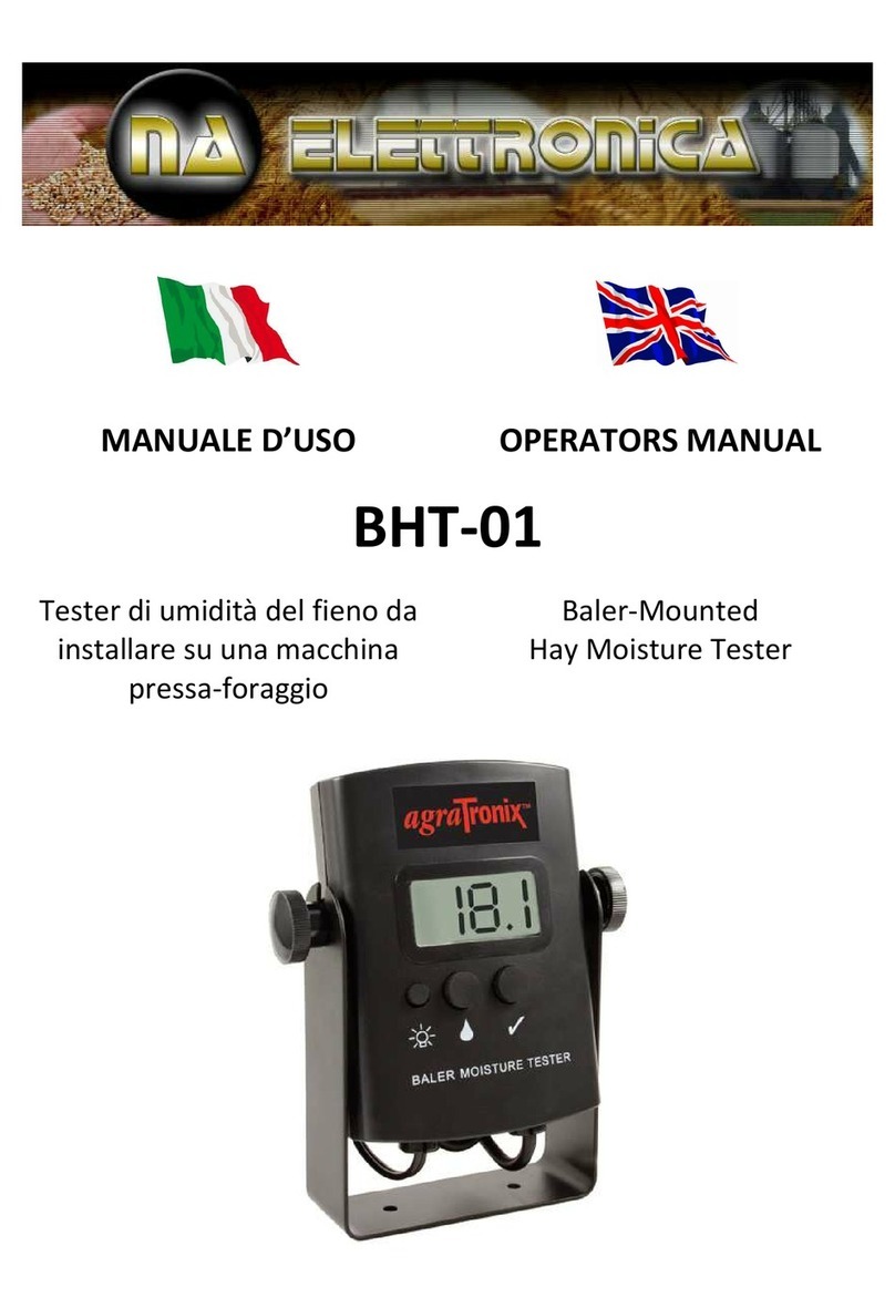 N.A. Elettronica BHT-01 Operator's manual
