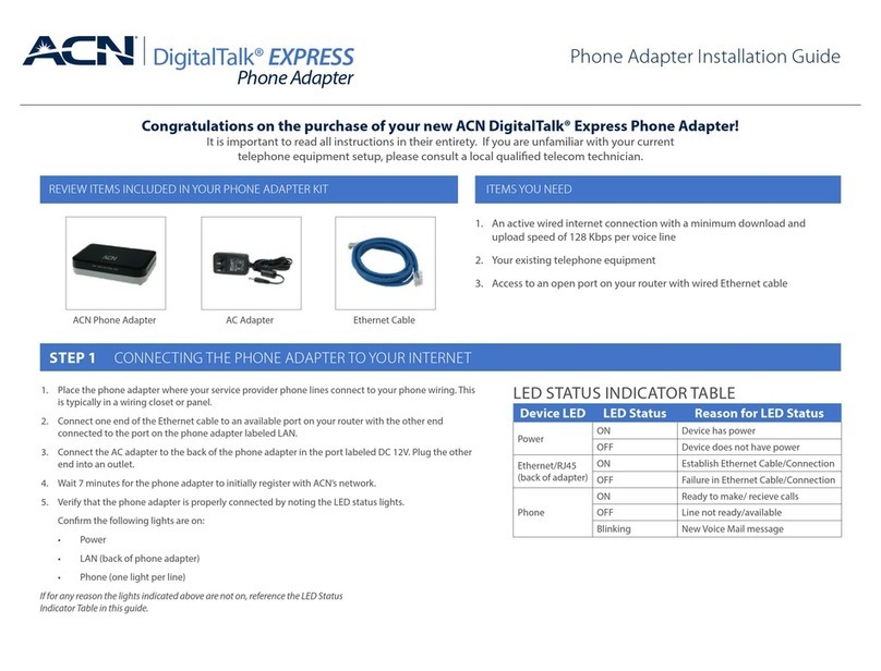 ACN DigitalTalk EXPRESS installation guide