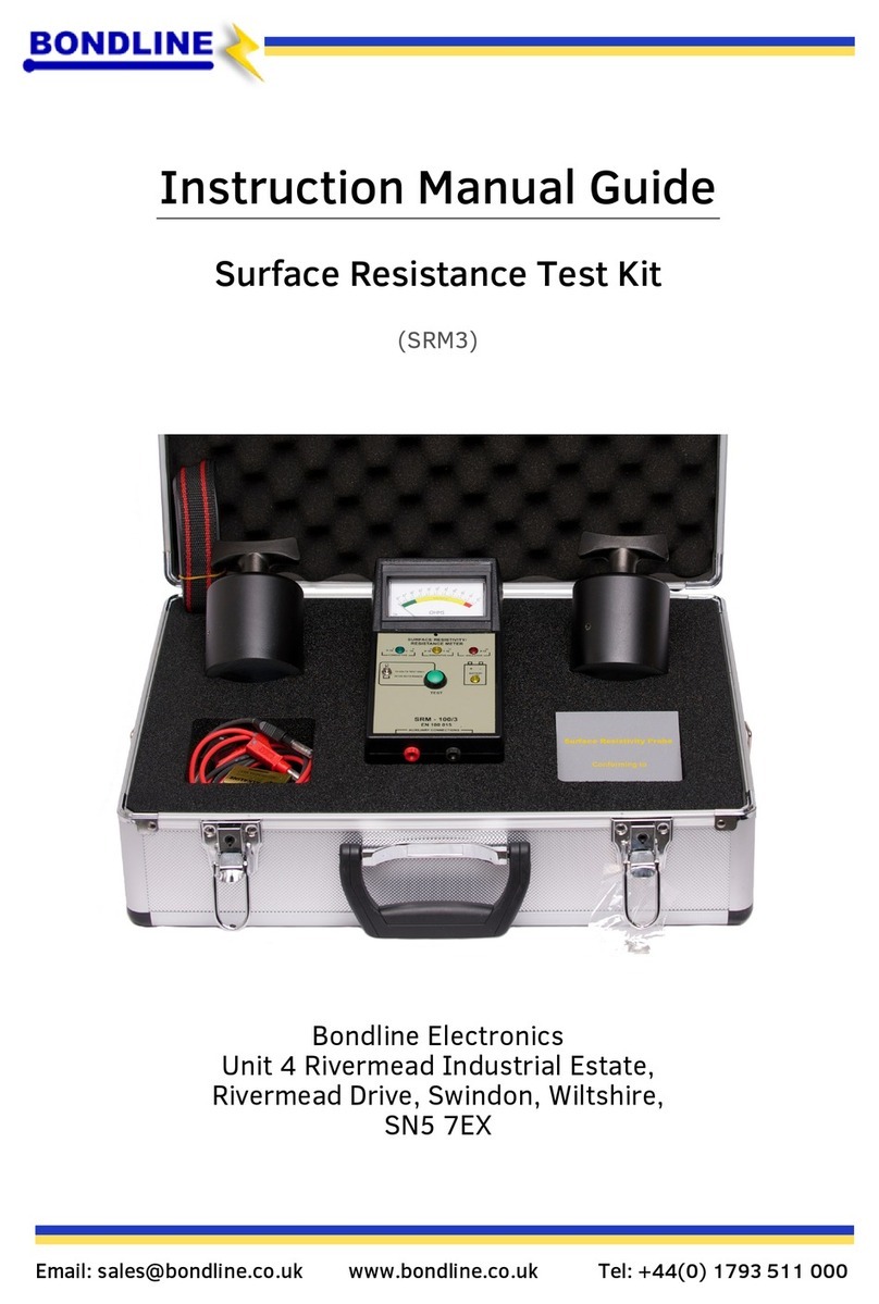 Bondline SRM3 Instruction Manual Guide