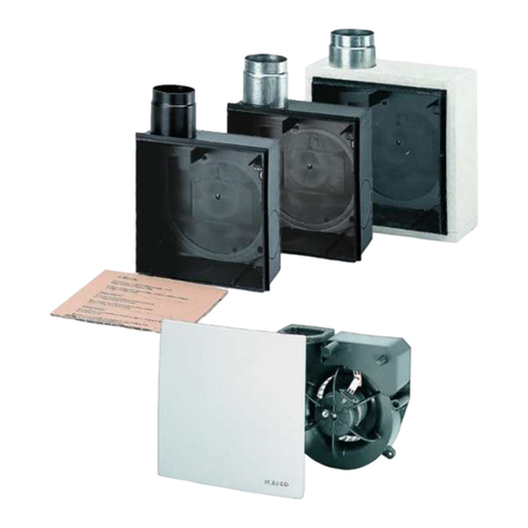 Maico ER-UP/G Installation and operating instructions