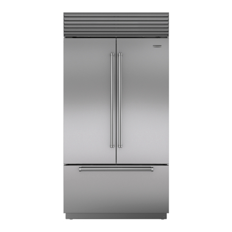 Sub-Zero Sub-Zero BI series Service manual