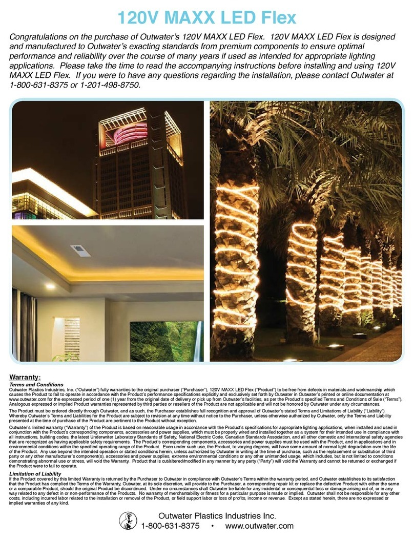 Outwater MAXX LED Flex quick start guide