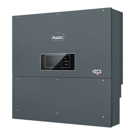 ZUCCHETTI 3PH 50000TL-V1 user manual