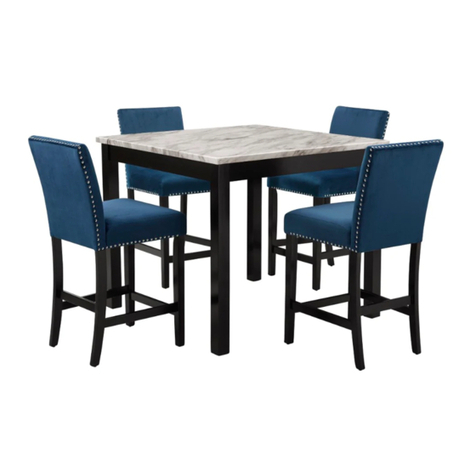 New Classic Furniture D400-52S Assembly instruction