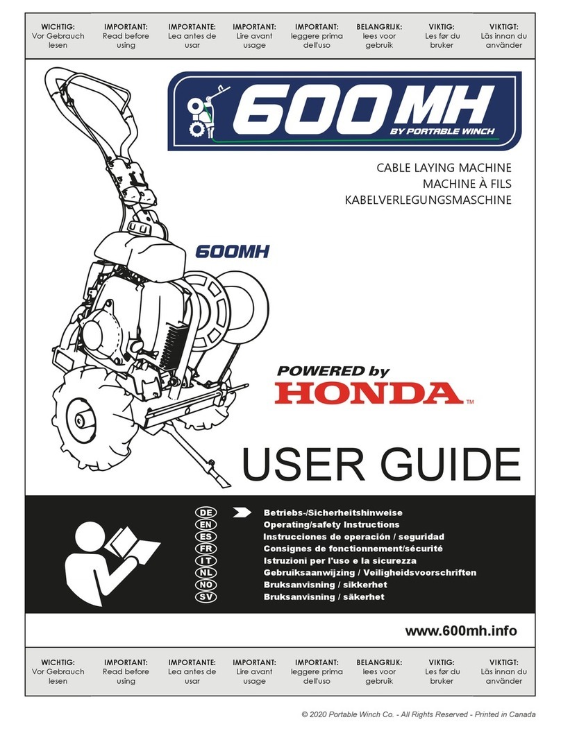 Portable Winch 600MH user guide