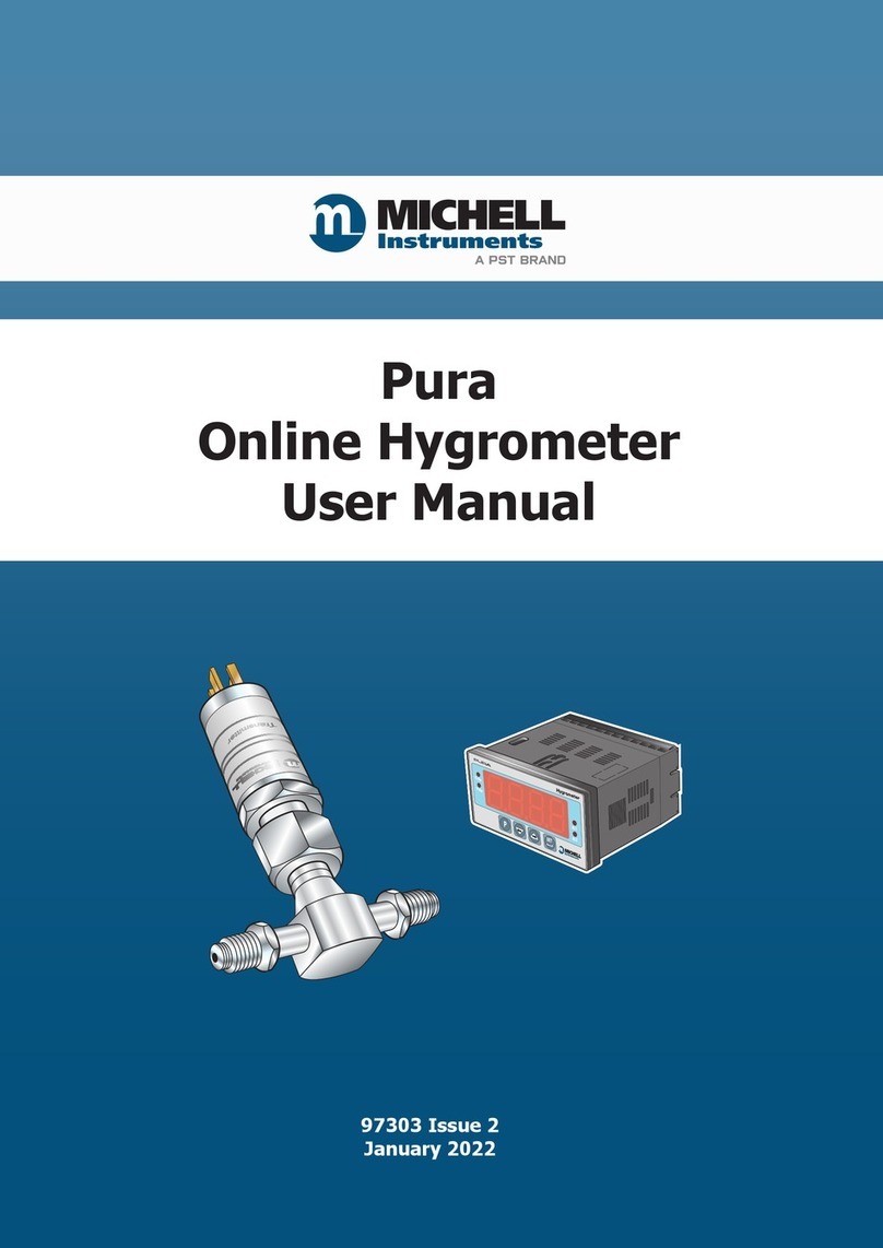 Michell Instruments Pura User manual