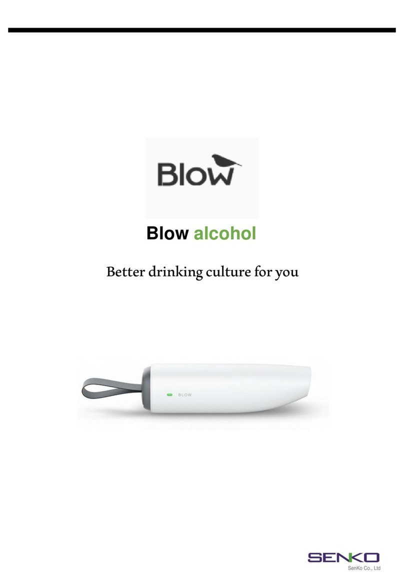 SENKO Blow alcohol quick start guide