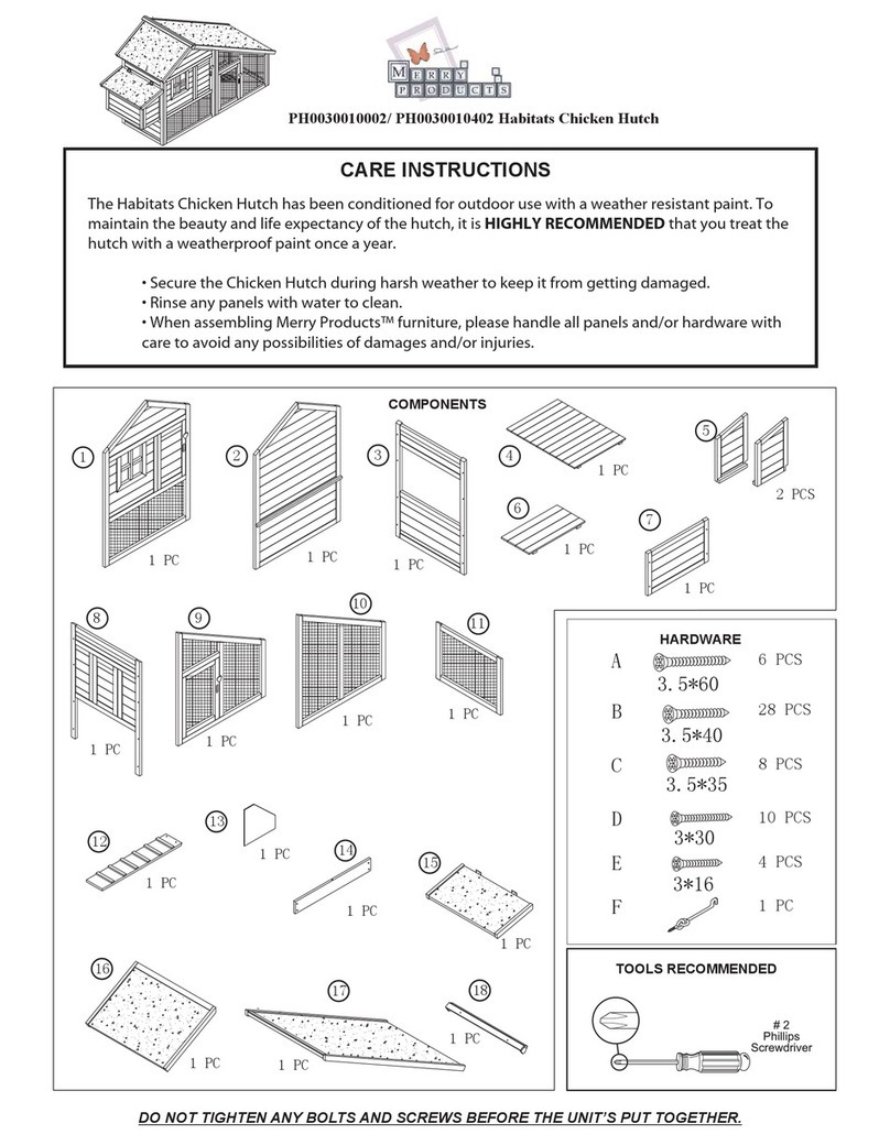 Merry Products PH0030010002 Assembly instructions